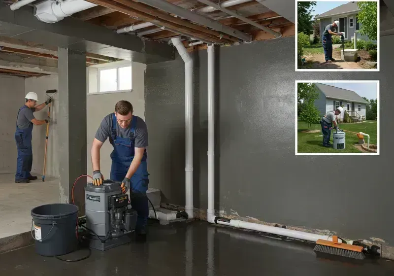 Basement Waterproofing and Flood Prevention process in Wilmington, IL